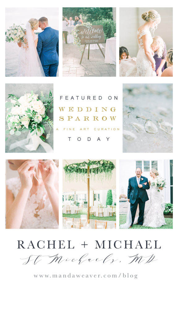 Wedding Sparrow Feature || Rachel + Michael - Manda Weaver Photography
